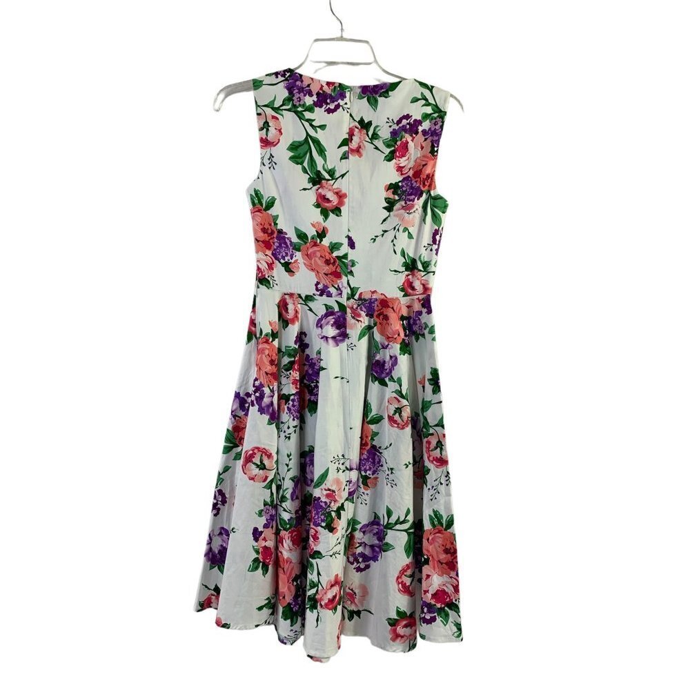 Grace Karin Women's Floral White Dress - Picture 2 of 7